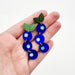 Spring + Summer Blueberry Fruit Acrylic Dangle Earrings Jewelry, Hypoallergenic, Home Malone, Women Owned. NOLA