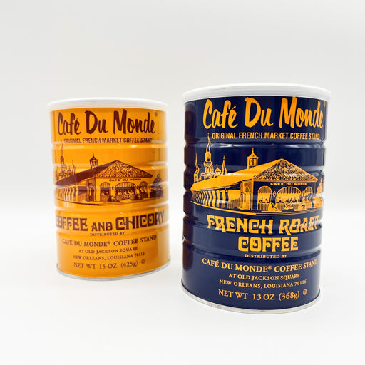 New Orleans Classic Cafe Du Monde French Roast Coffee Blend at Home Malone - Arabica Smooth Beans - Gift for Coffee Lovers