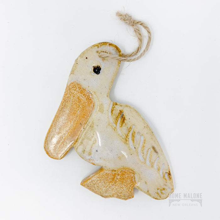 Ceramic Pelican Ornament