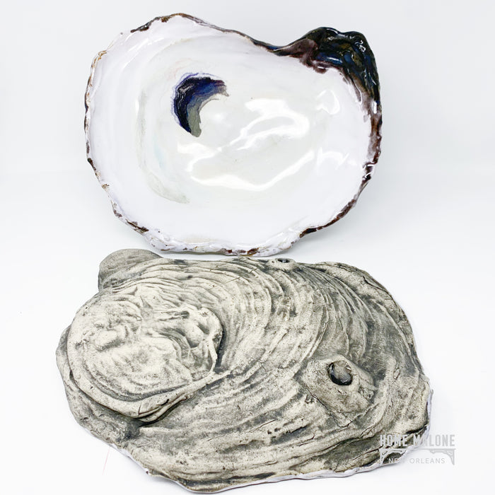 Ceramic Oyster Bowl: Large