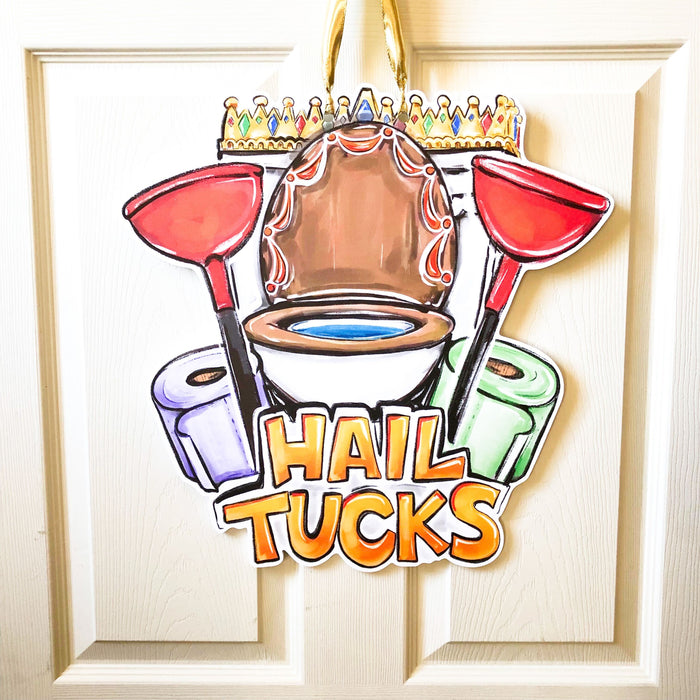 Hail Tucks Door Hanger