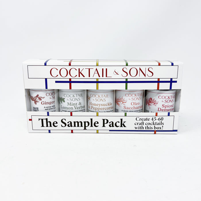 Cocktail Mixer: 5 Bottle Sampler Set