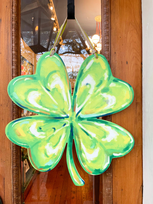 Four Leaf Clover Door Hanger