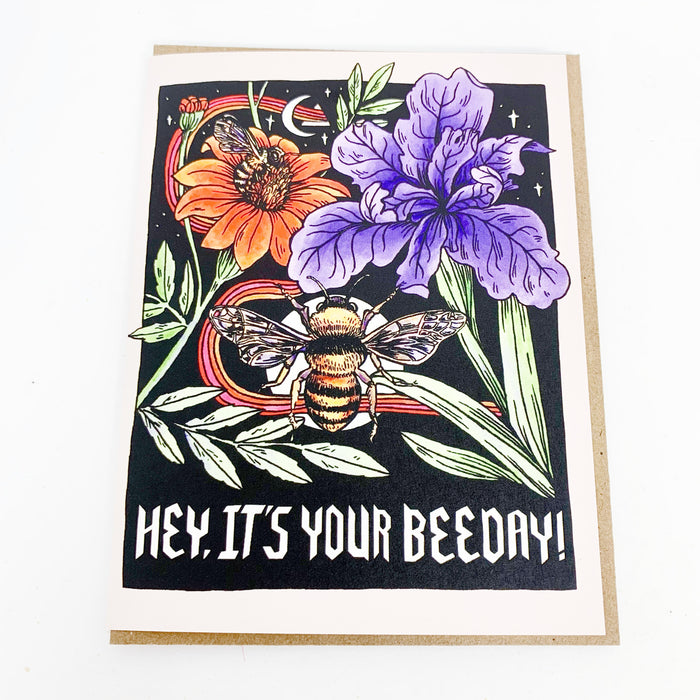 Hey, It's Your BeeDay Card
