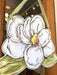 Magnolia Door Hanger, Pretty Door hanger for southern door decor. New Orleans art for all seasons at Home Malone, the best place to shop local in New Orleans.
