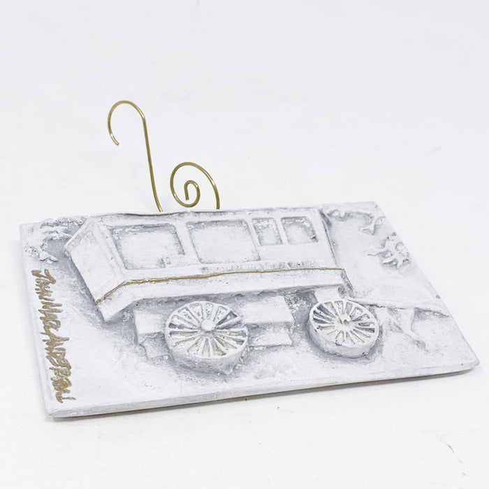 3D Ornament: Roman Candy Cart