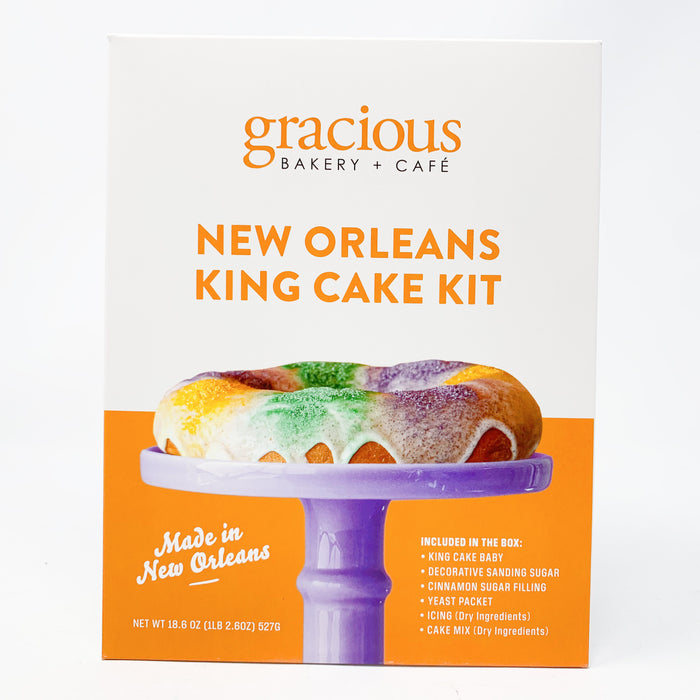 Gracious Bakery King Cake Kit