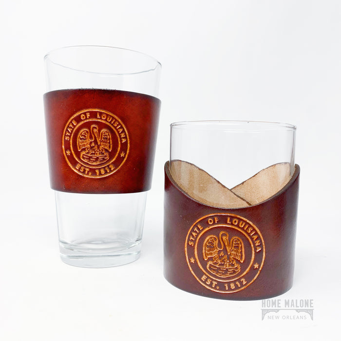 State Seal Lowball Glass