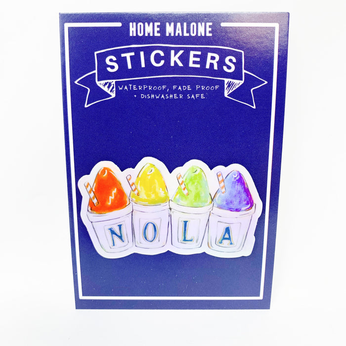 NOLA Sno-Ball Sticker