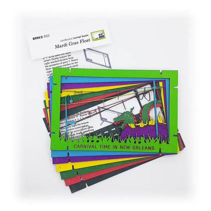 Mardi Gras 3D Diorama