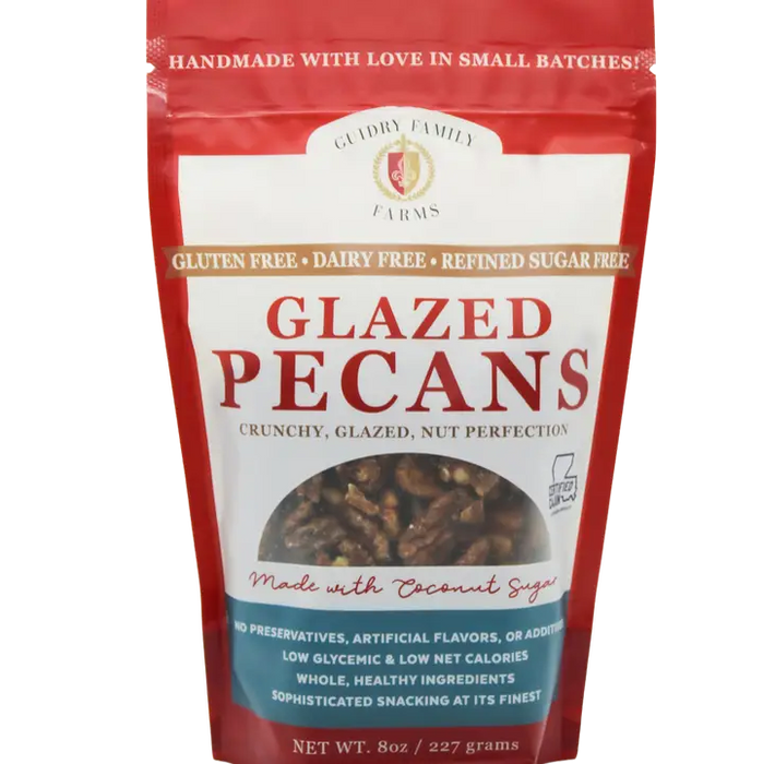 Small Batch Glazed Pecans 8 oz.