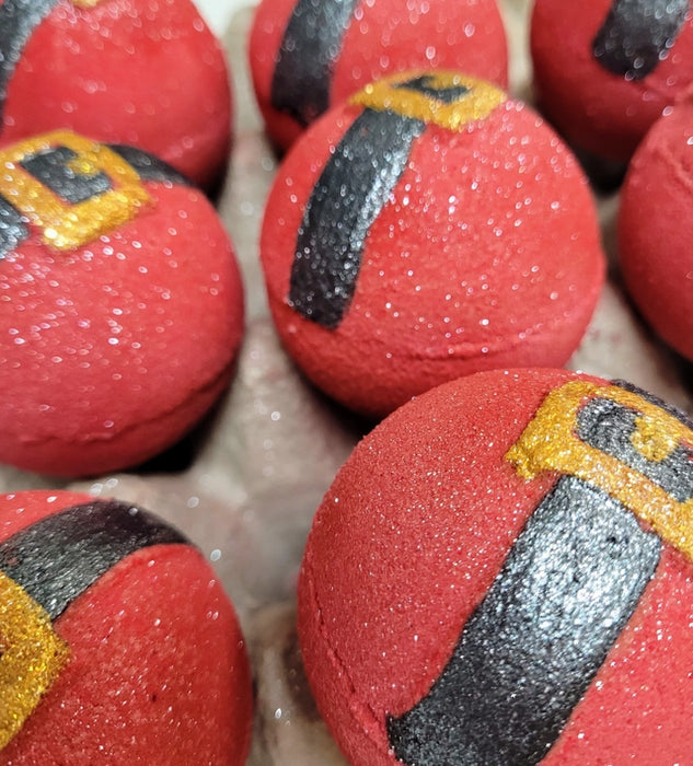 Santa Suit Cherry Bath Bomb