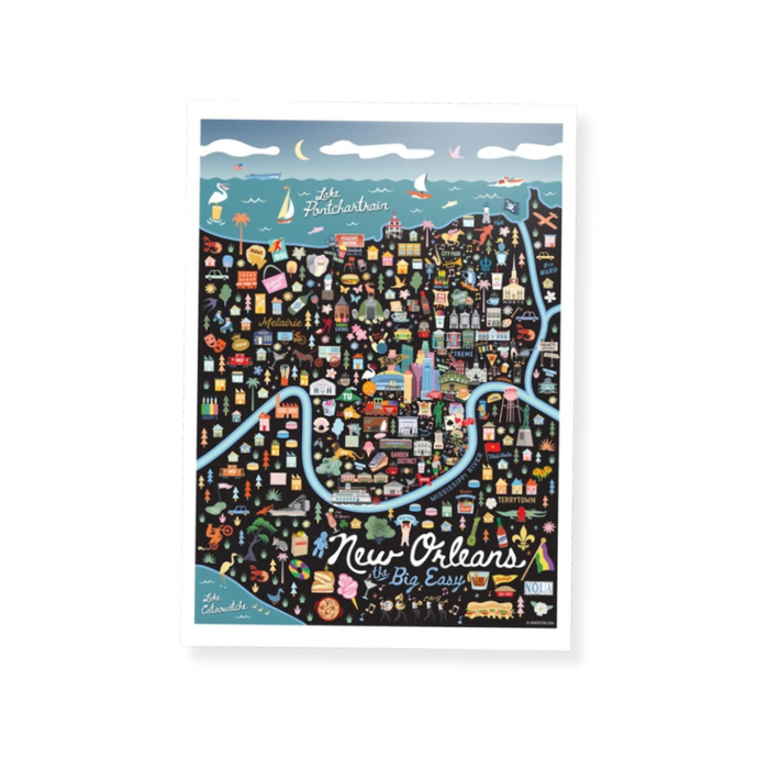 NOLA City Postcard
