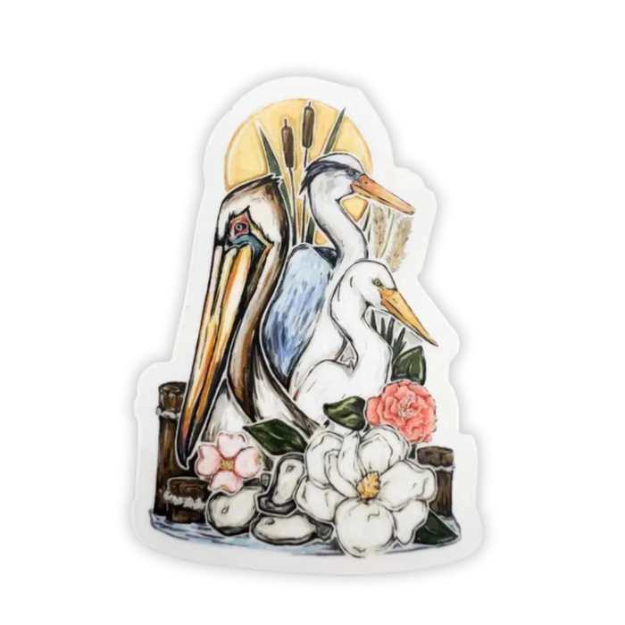 Southern Marshland Sticker