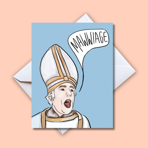 Home Malone Mawwiage Pastor Princess Bride Wedding Card // Funny + Iconic saying // New Card Collection