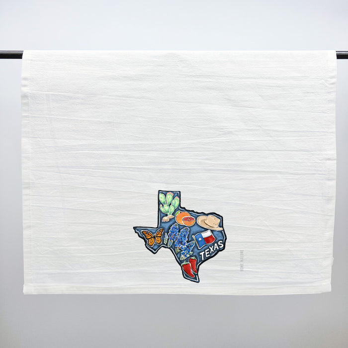 Texas State Favorites Tea Towel - ONLINE EXCLUSIVE