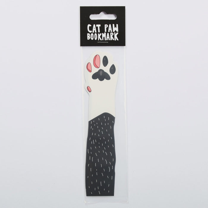Tuxedo Cat Paw Bookmark Fun Unique Gift ideas for Cat Lovers Book Enthusiasts at Home Malone NOLA
