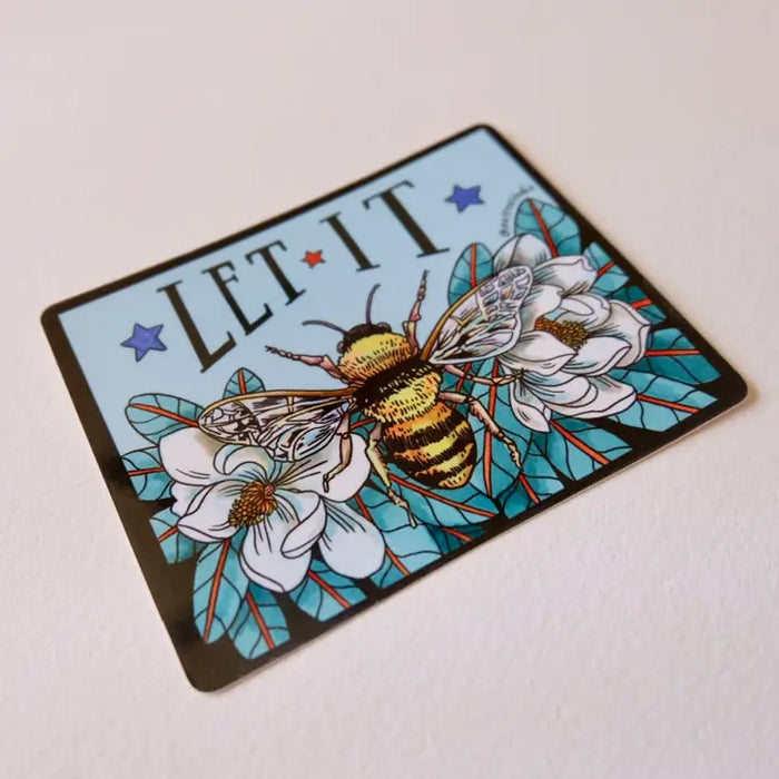Let It Bee Sticker