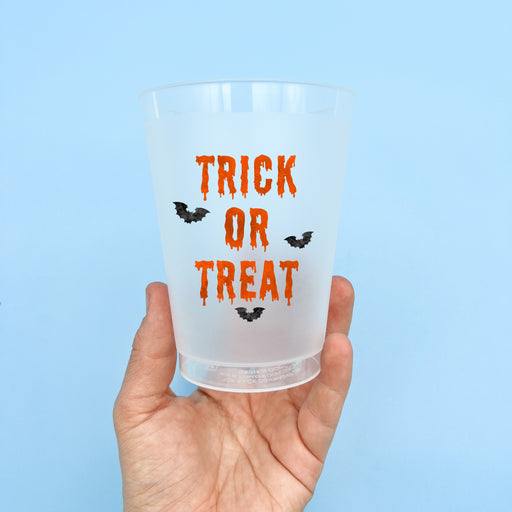 Home Malone Spooky Halloween Trick or Treat Party Cup Set of 6 - Holiday Geaux Cups - Fall Decor Gifts - NOLA