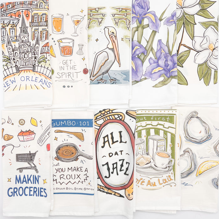 Virginia State Favorites Tea Towel - ONLINE EXCLUSIVE