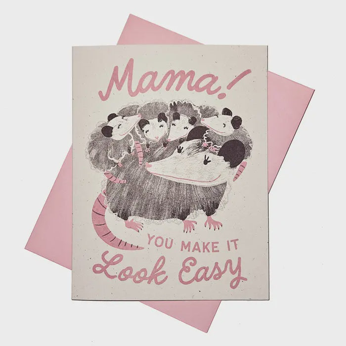 Mama Possum Card