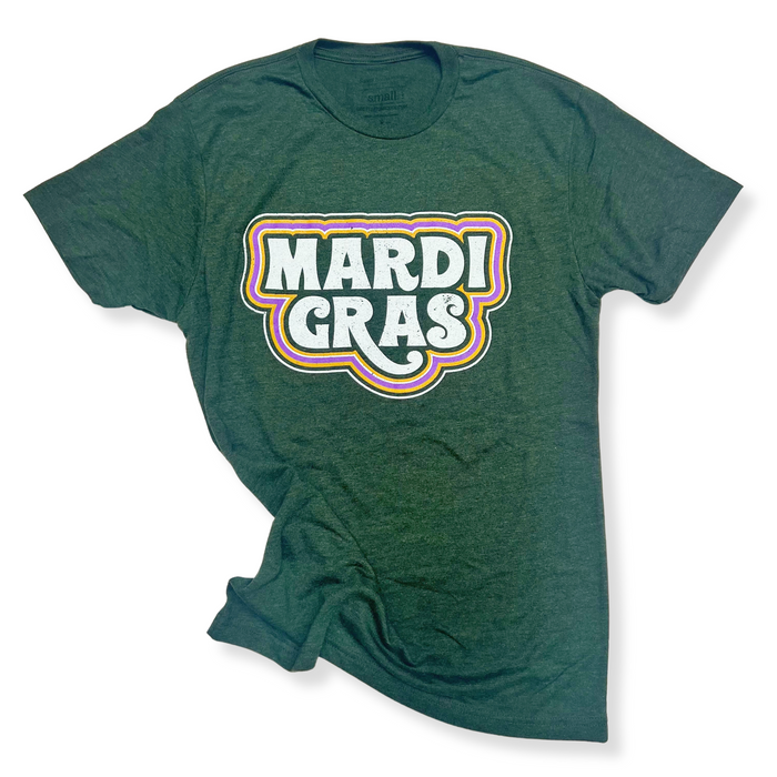 Groovy Mardi Gras Shirt - Main Image