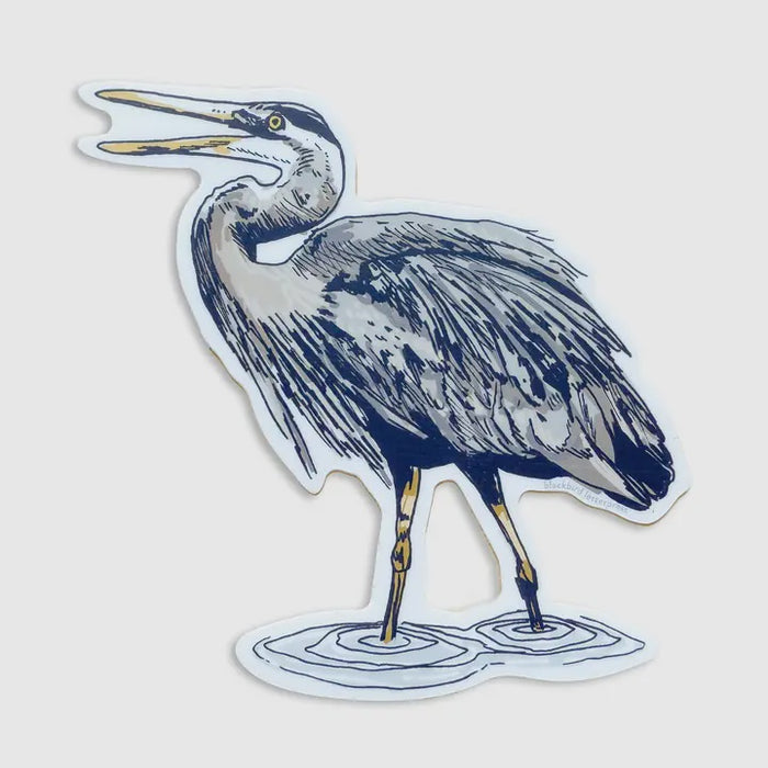 Blue Heron Sticker