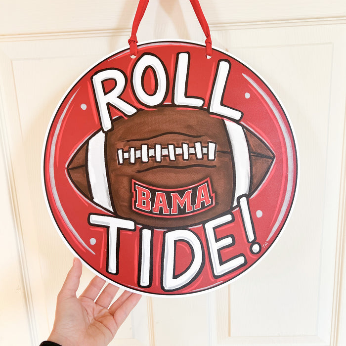 Alabama Roll Tide Door Hanger