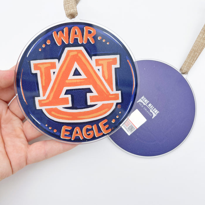 Acrylic Auburn University Ornament *ONLINE EXCLUSIVE*