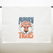 University of Auburn Alabama Tigers War Eagle Navy and Orange Tea Towel