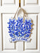 Bluebonnet Texas State Flower Door Hanger, Spring Time, Summer Time, State Flower, Local Artist, Welcome Flower, NOLA