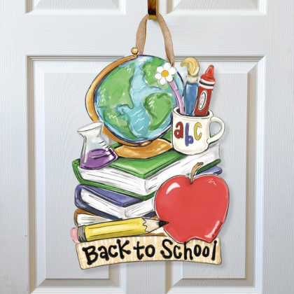Back To School Rules Door Hanger