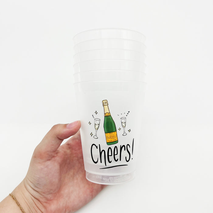 Champagne Cheers Party Cup Set