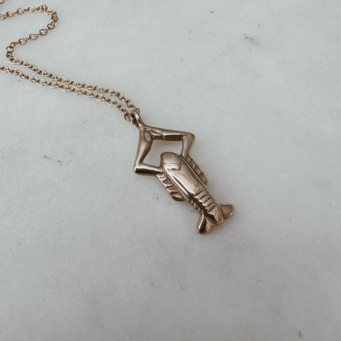 Mimosa Necklace - Crawfish