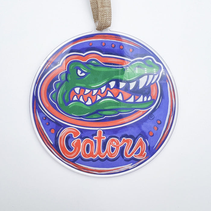 Acrylic Florida Gators Ornament *ONLINE EXCLUSIVE*