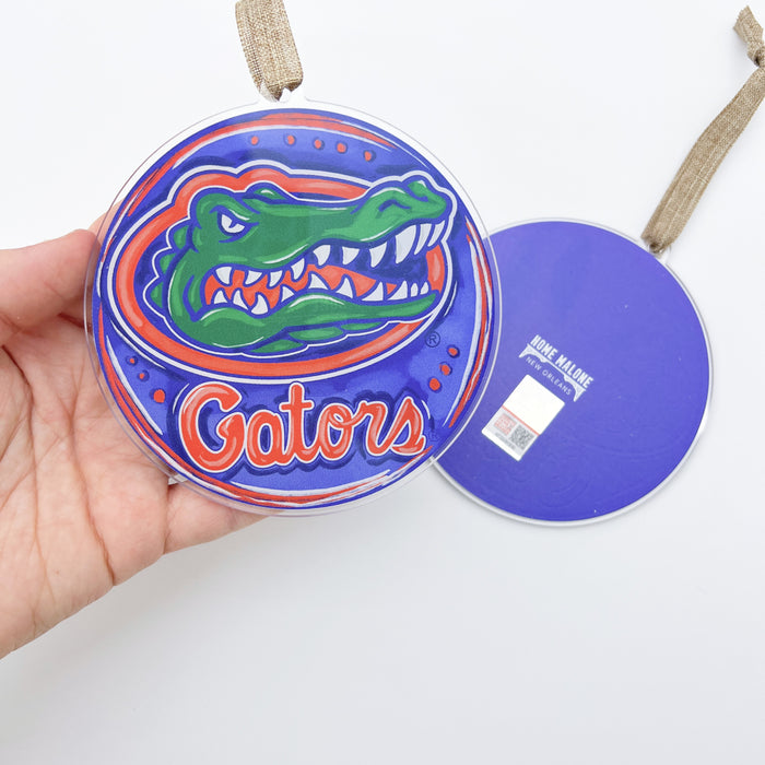 Acrylic Florida Gators Ornament *ONLINE EXCLUSIVE*