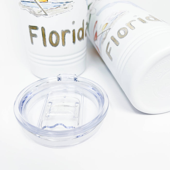 Florida Icons Skinny Tumbler 22oz