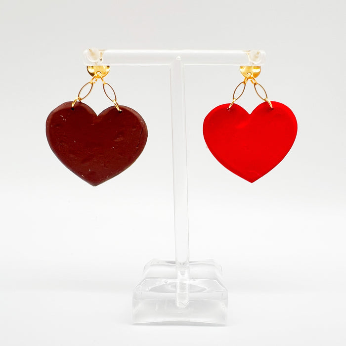 Chocolate Boxes Clay Earrings