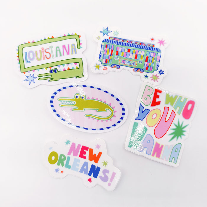 Rainbow NOLA Sticker