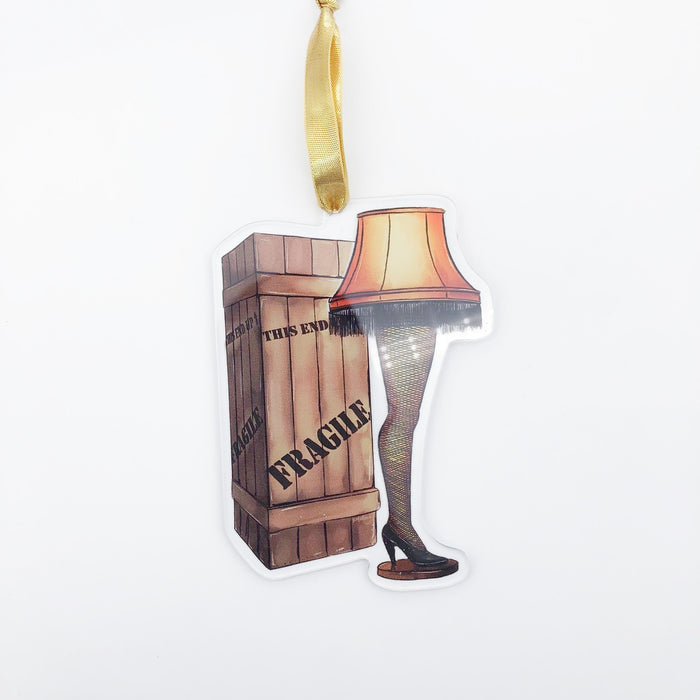 Acrylic Leg Lamp Ornament