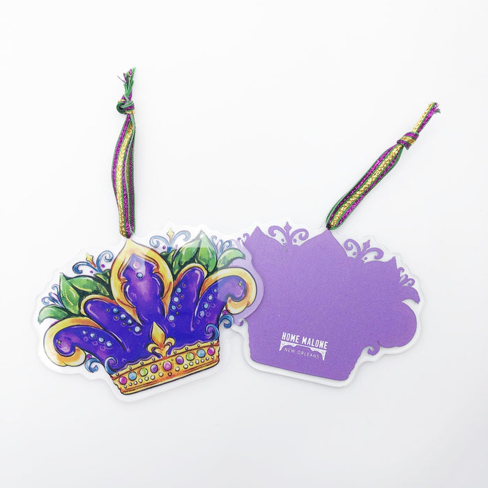 Acrylic Carnival Queen Crown Ornament