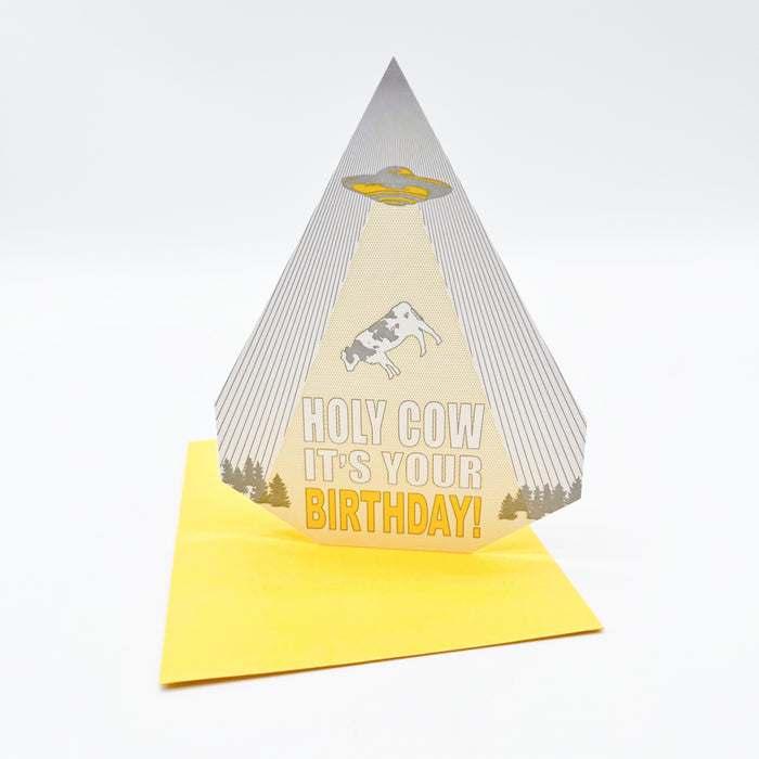 Holy Cow Birthday Card