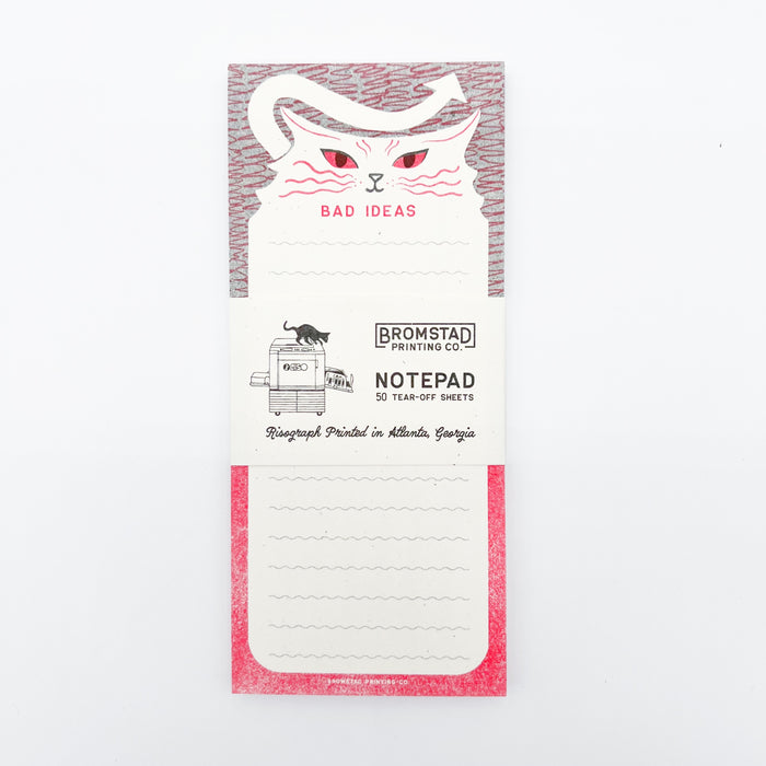 Bad Ideas Notepad