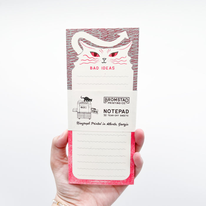Bad Ideas Notepad