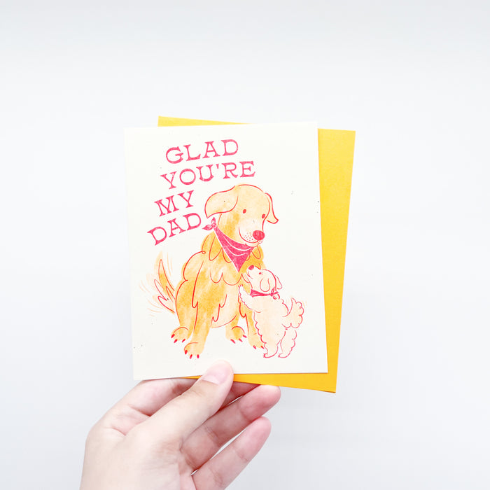 Glad You're My Dad Card