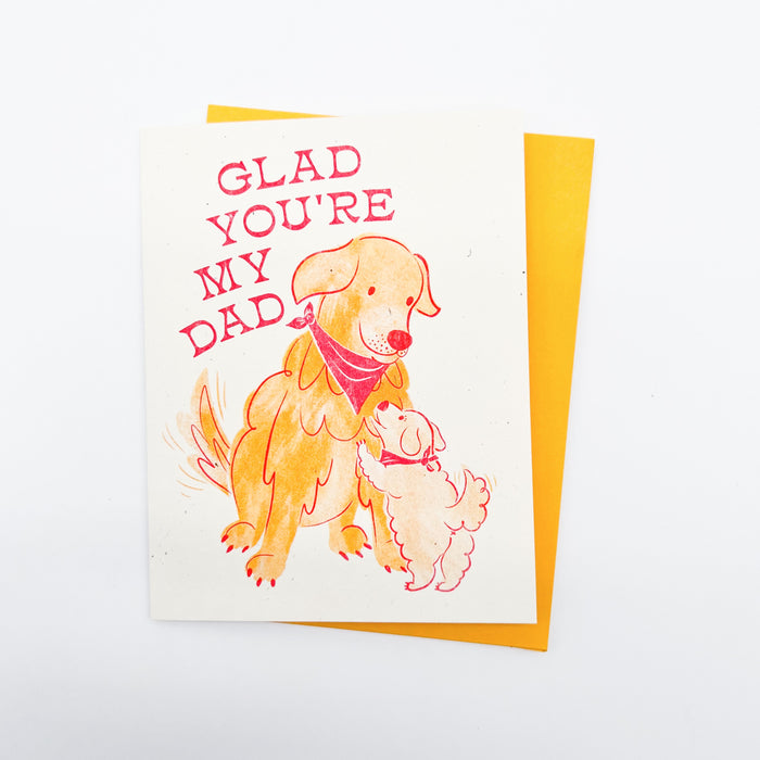 Glad You're My Dad Card