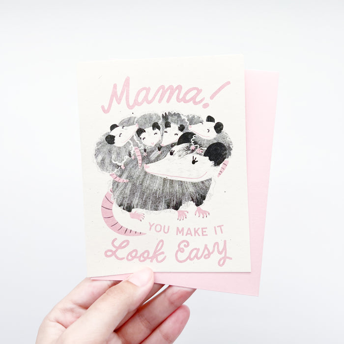 Mama Possum Card