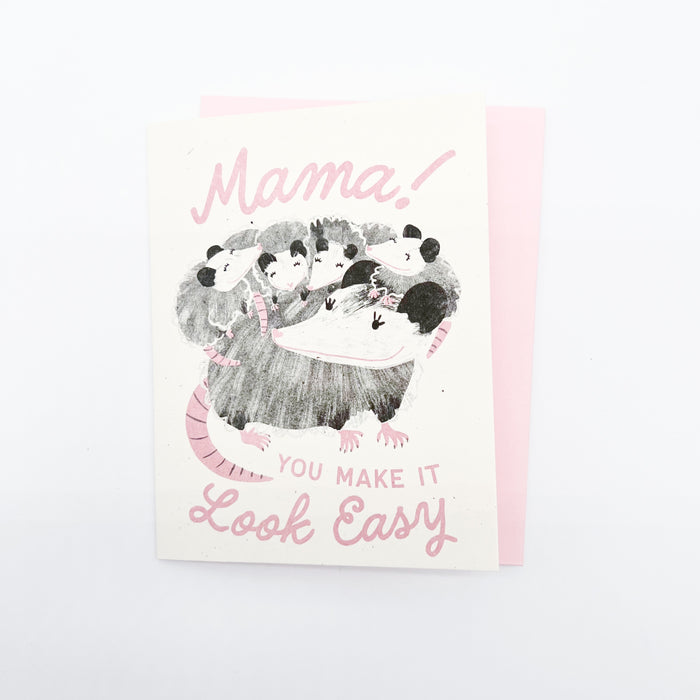 Mama Possum Card