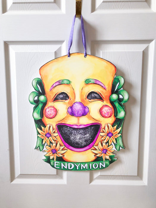 Endymion Title Float Mask Door Hanger