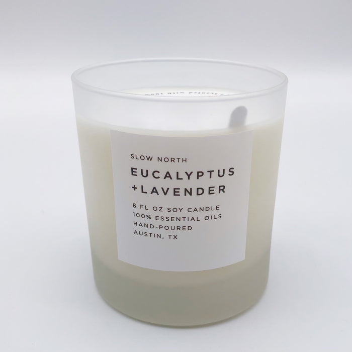 Candle: Eucalyptus + Lavender